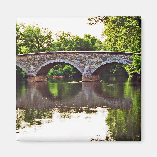 Burnside Bridge Antietam Magnet (Vorne)