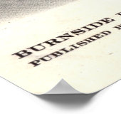 Burnside Bridge, Antietam MD Zivil War 1906 Poster (Ecke)