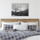 Burnside Bridge auf dem Schlachtfeld von Antietam Leinwanddruck (Insitu (Schlafzimmer))