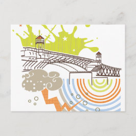 Burnside Bridge Portland Postcard Postkarte
