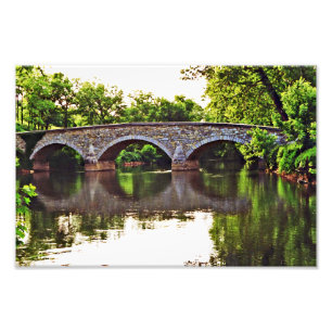 Burnside Brücke Antietam Fotodruck