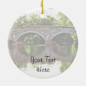 Burnside Brücke Antietam Keramik Ornament (Hinten)