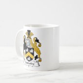 Burnside Familienwappen Kaffeetasse (Vorderseite Links)