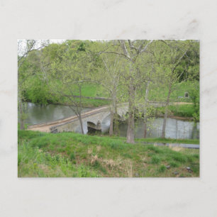 Burnside's Bridge, Antietam Creek, Sharpsburg, MD Postkarte