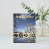 Burnside's Bridge, Antietam National Battlefield Postkarte (Stehend Vorderseite)