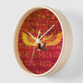 Burnt Amber Ägyptische Prinzessin Hieroglyphen Uhr (Winkel)