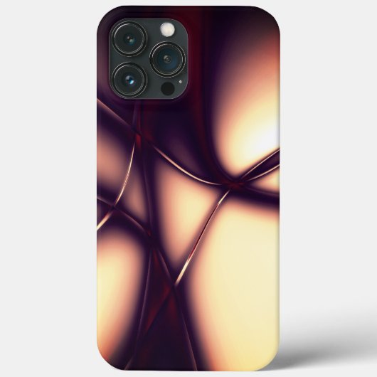 Burnt beige Creme in leuchtender Linie sieht aus w Case-Mate iPhone Hülle (Rückseite)