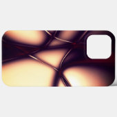 Burnt beige Creme in leuchtender Linie sieht aus w Case-Mate iPhone Hülle (Rückseite (Horizontal))