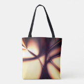 Burnt beige Creme in leuchtender Linie sieht aus w Tasche (Rückseite)