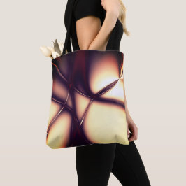 Burnt beige Creme in leuchtender Linie sieht aus w Tasche