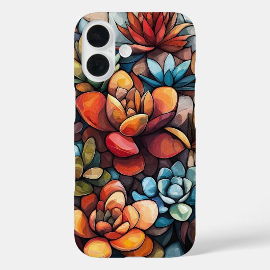 Burnt Floral Dance Case-Mate iPhone Hülle (Rückseite)