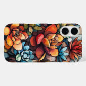 Burnt Floral Dance Case-Mate iPhone Hülle (Rückseite (Horizontal))