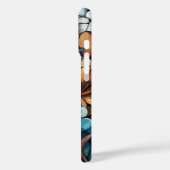 Burnt Floral Dance Case-Mate iPhone Hülle (Rückseite / Links)