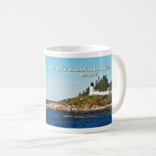 Burnt Island Lighthouse, Maine Tasse