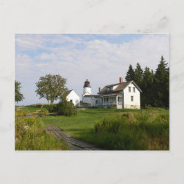 Burnt Island Lighthouse-Postcard Postkarte