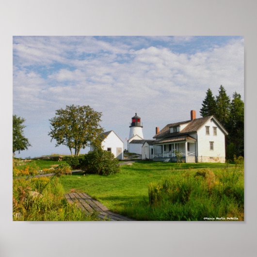 Burnt Island Poster (Vorne)