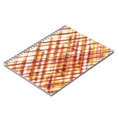 Burnt Kariert Notizblock (Linke Seite)