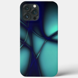 Burnt-Minze-Cyan unter hellen Linien sieht wie Kab Case-Mate iPhone Hülle
