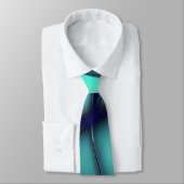 Burnt-Minze-Cyan unter hellen Linien sieht wie Kab Krawatte (Gebunden)