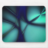 Burnt-Minze-Cyan unter hellen Linien sieht wie Kab Mousepad (Vorne)