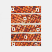 Burnt Orange Blanket Fleecedecke (Vorderseite)