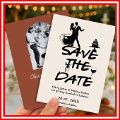 Burnt Orange Boho Terracotta Wedding retten das Da Save The Date