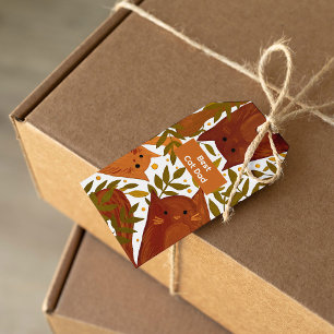 Burnt orange cat and branches Best cat dad Geschenkanhänger