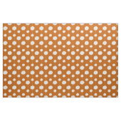 Burnt Orange Cheerleader Pom Pom Pattern Stoff (Fat Quarter (45,7 x 55,9 cm))