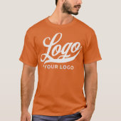 Burnt Orange Company Logo Swag Business Men Women T-Shirt (Vorderseite)