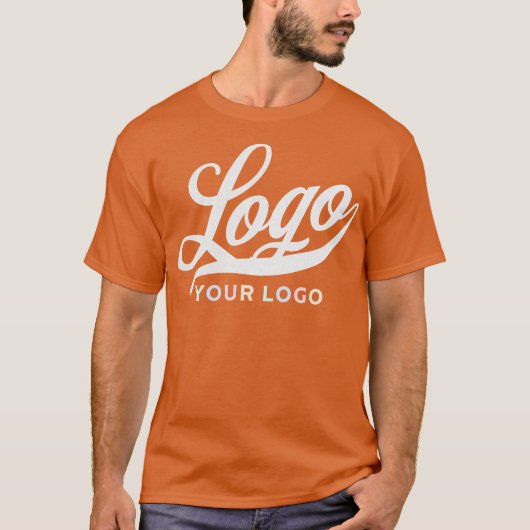 Burnt Orange Company Logo Swag Business Men Women T-Shirt (Vorderseite)