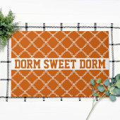 Burnt Orange Cool Fun Dorm School Zuhause Fußmatte