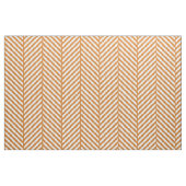 Burnt Orange Herringbone Große Skala Stoff (Fat Quarter (45,7 x 55,9 cm))