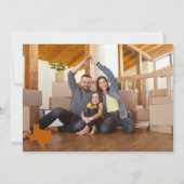 Burnt Orange Hey Y'all - nach Texas gezogen Ankündigung (Rückseite)