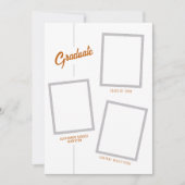 Burnt Orange kündigt vier Fotos Grad Ankündigung a (Vorderseite)