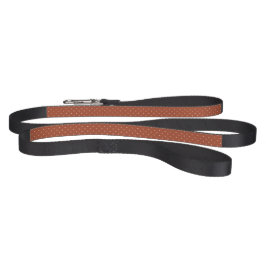 Burnt Orange Mini Hearts Haustierleine
