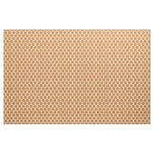 Burnt Orange Mod Dots Stoff (Yard (91,4 cm))