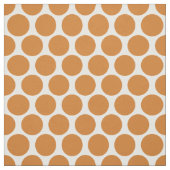 Burnt Orange Mod Dots Stoff (Muster)