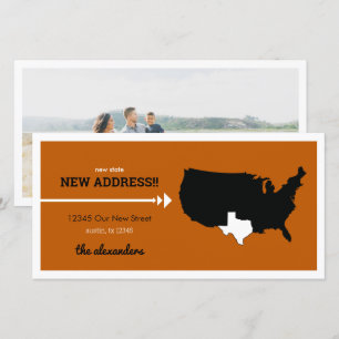 Burnt Orange Neuer Staat, Neue Adresse! Texas Movi