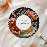 Burnt Orange Peonies Bloral Painting Gold Hochzeit Pappteller<br><div class="desc">Fügen Sie Ihrem Fest Eleganz mit diesen blühenden orangefarbenen Tellern der Hochzeitszeitung hinzu! Sie sind mit blühenden Kunstwerken in warmen Farbtönen ausgestattet und eignen sich perfekt für stilvolle Momente,  während Sie Ihr romantisches Hochzeitsthema ergänzen. Schöne und günstige Lage für ein unvergessliches Ereignis!</div>