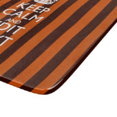 Burnt Orange personalisieren Sie diese Behalten, r Schneidebrett (Ecke)