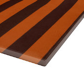 Burnt Orange personalisieren Sie diese Behalten, r Schneidebrett (Ecke)