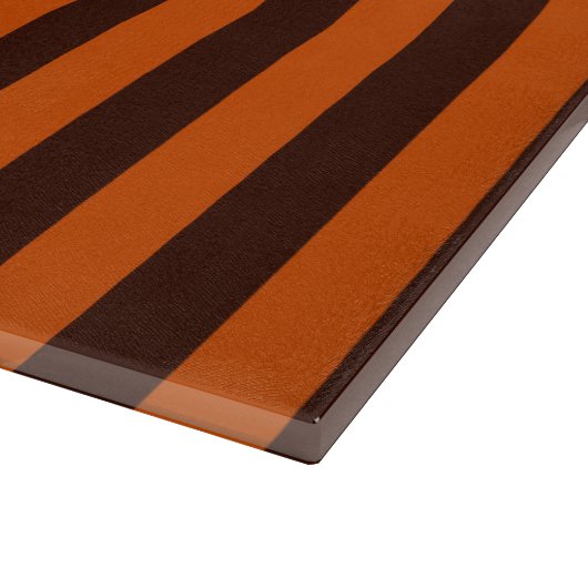 Burnt Orange personalisieren Sie diese Behalten, r Schneidebrett (Ecke)