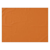 Burnt Orange Rust Housewarming Geschenk für ihn Ih Tischdecke (Vorderseite (Horizontal))