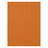 Burnt Orange Rust Housewarming Geschenk für ihn Ih Tischdecke (Vorderseite)