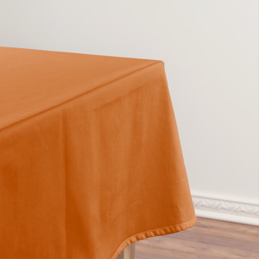 Burnt Orange Rust Housewarming Geschenk für ihn Ih Tischdecke (Beispiel)