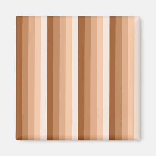 Burnt-Orange-Schattenstreifen Magnet (Vorne)