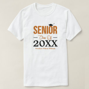 Burnt Orange Senior Class T-Shirt