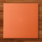 Burnt Orange Solid Color Fliese