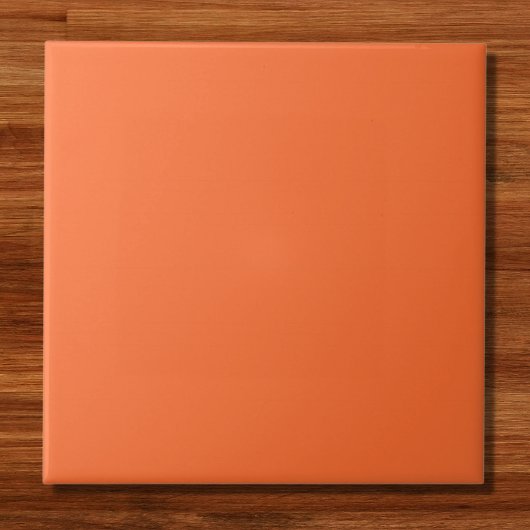Burnt Orange Solid Color Fliese