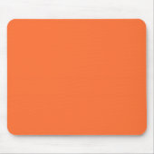 Burnt Orange Solid Color Mousepad (Vorne)